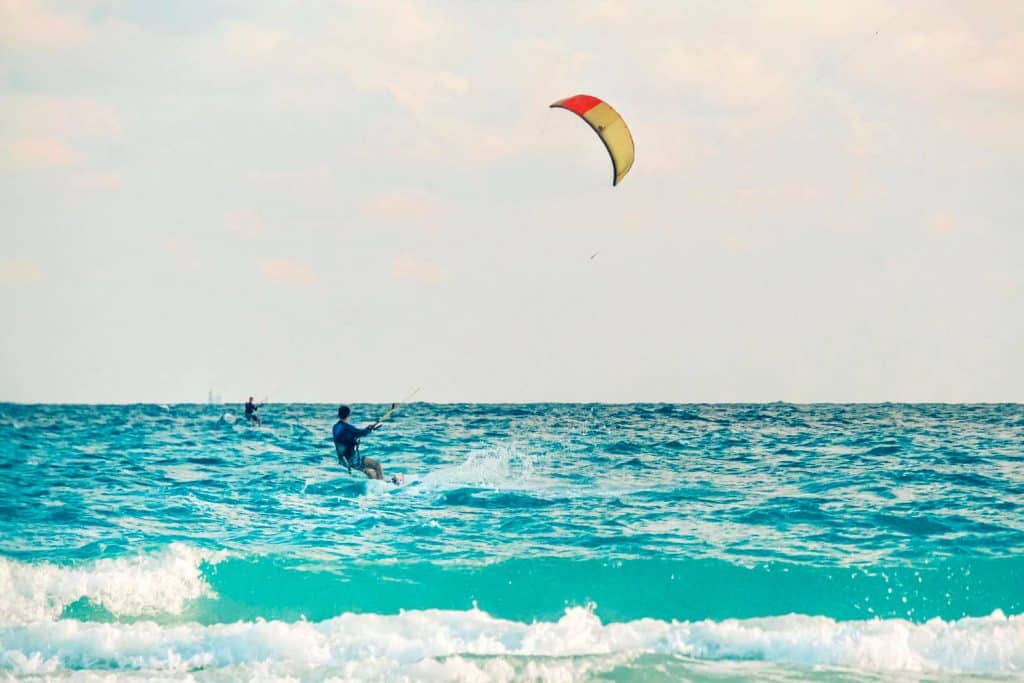 kite surf tourisme guadeloupe